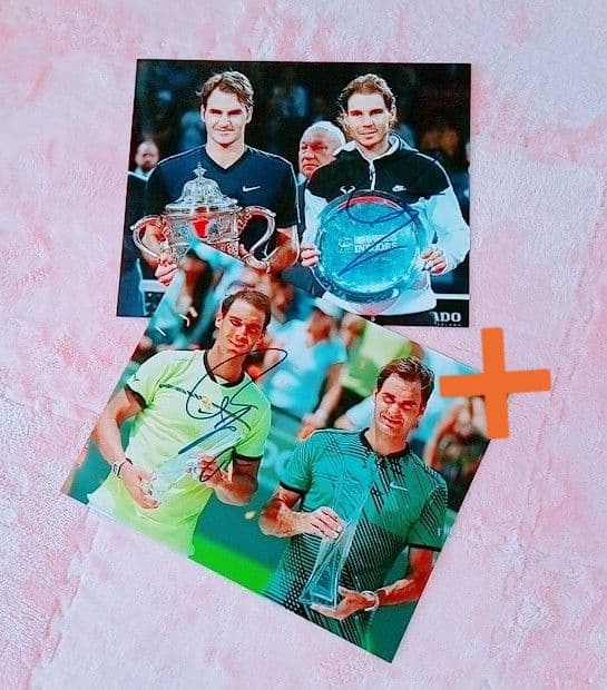 ラファエル ナダル選手サイン入り写真