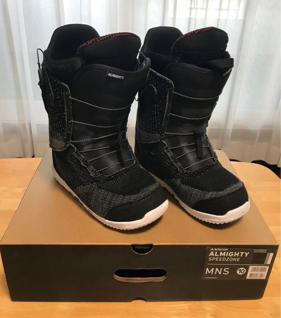 Burton Almighty Speedzone ブーツ10インチ　28センチ