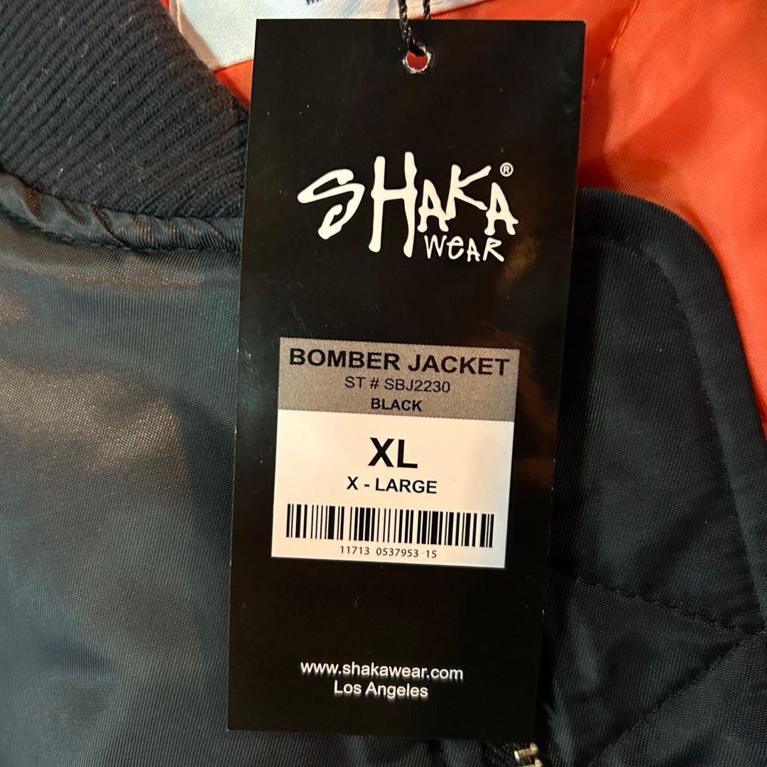 新品　MA1 ma-1 XLサイズ　SHAKA WEAR ナイロンジャケット