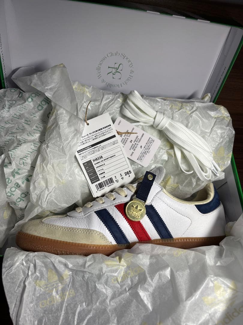 スポーティアンドリッチ × アディダス サンバ OG 中古品　size26.5㎝