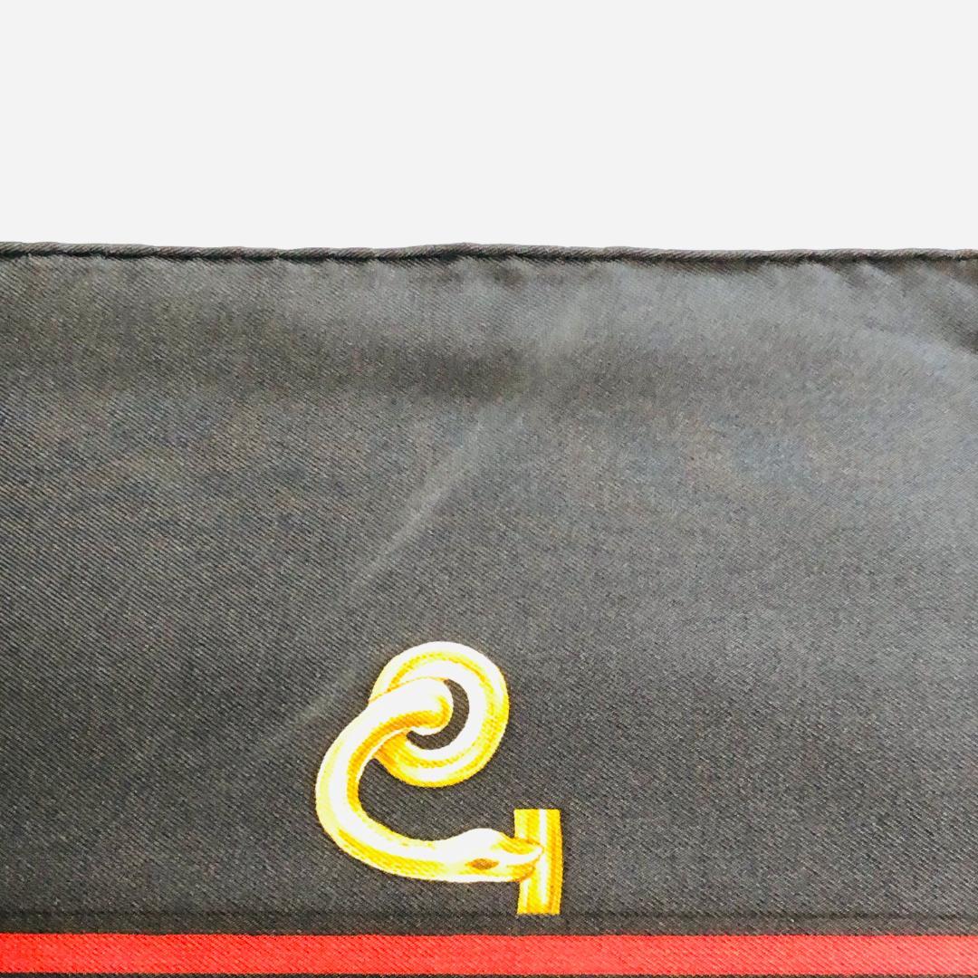 HERMES エルメス カレ90 法廷の勒 BRIDE DE COUR タグあり