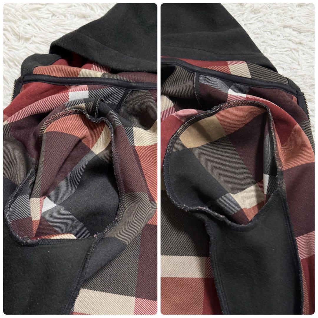 BLACK LABEL CRESTBRIDGE チェック　パーカー　フルジップ