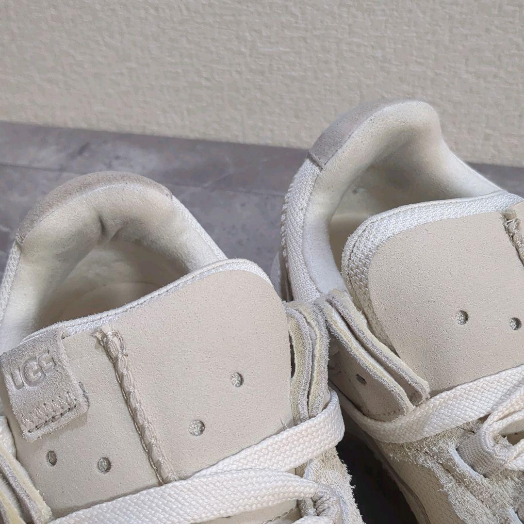 美品☆24cm UGG RetroFi Low スニーカー ホワイト アグ