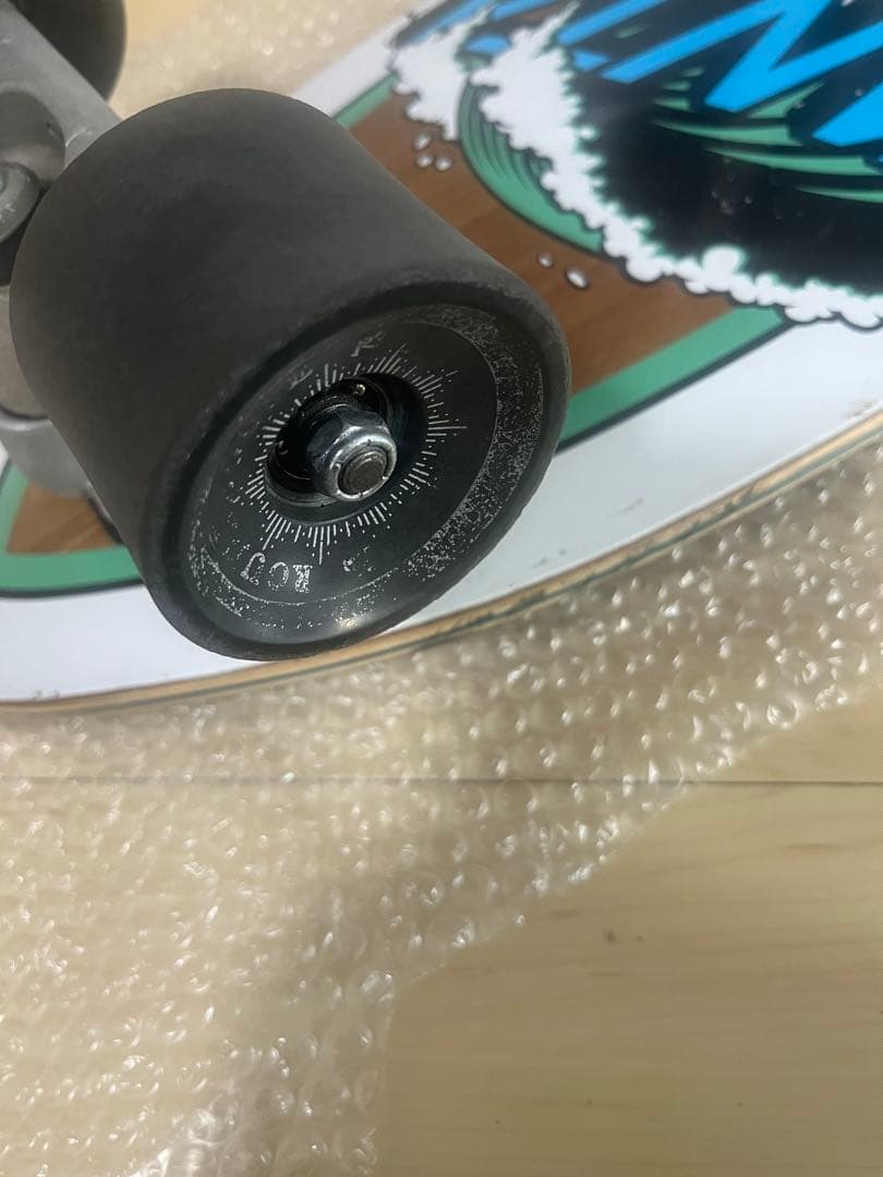 （中古）サンタクルーズ　カーバー サーフスケート　スケボー　陸トレ　横乗り