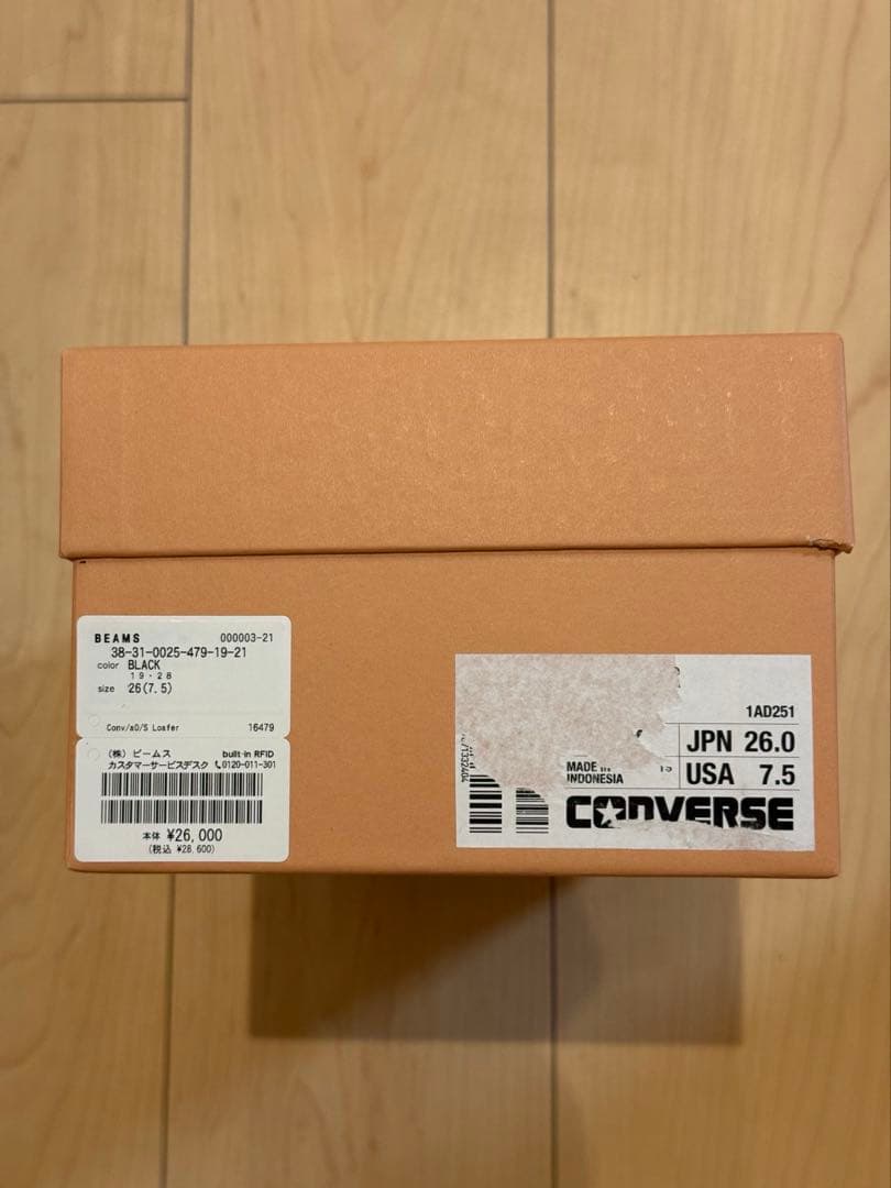 美品 CONVERSE addict One Star Loafer 26cm
