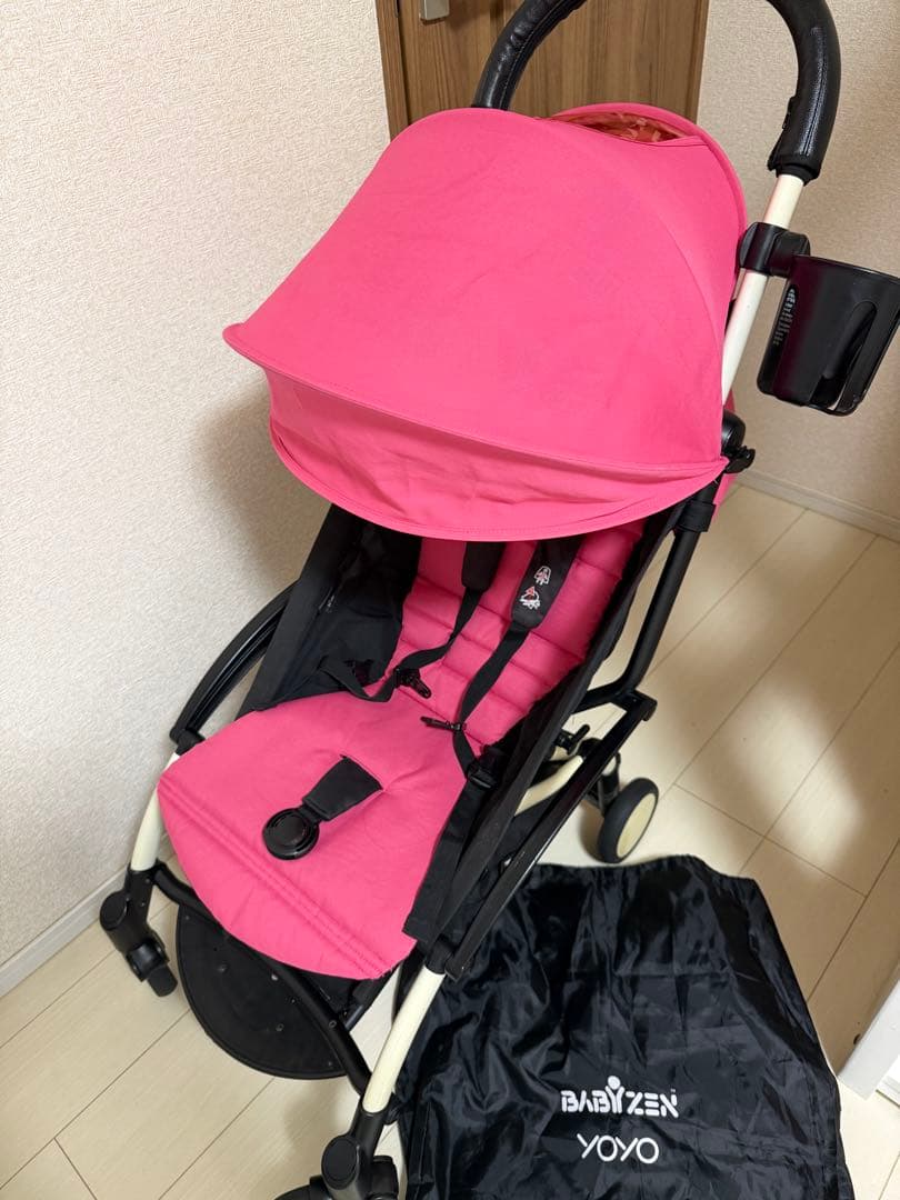babyzen yoyo ベビーカー　フットマフ　ドリンクホルダー　収納バック