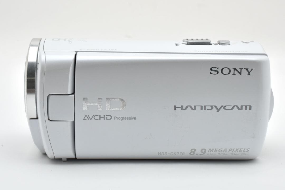 ★本体美品★SONY HDR-CX270V ホワイト ハンディカム