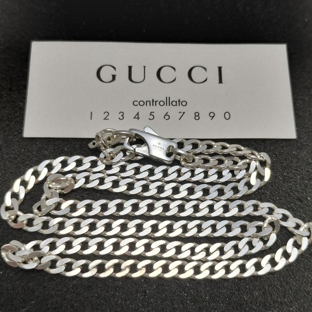 GUCCI グッチ ネックレス 喜平 45cm 太め