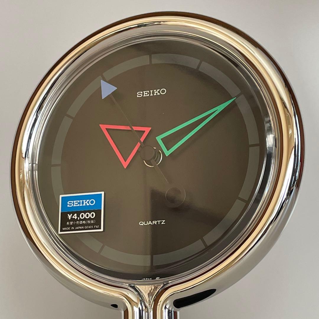 ヴィンテージ SEIKO ポストモダン デザイン デスク クロック
