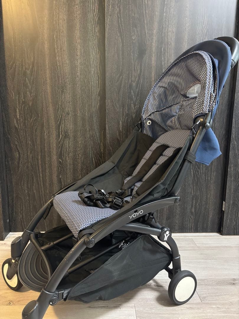 YOYO ベビーカー ネイビー エアフランスモデル