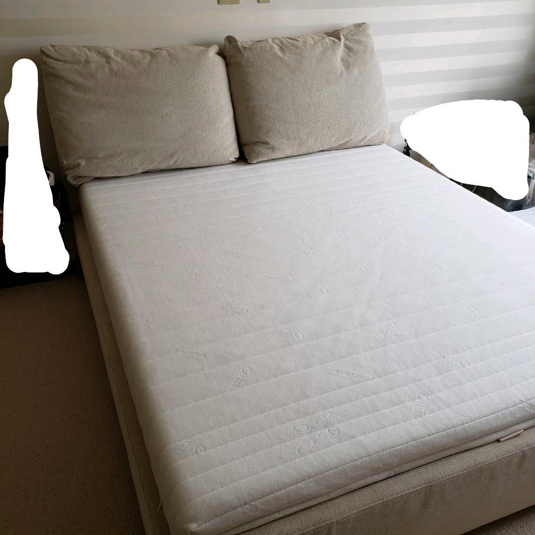 アルフレックス アマランダ クイーンサイズベッド マットレス付き