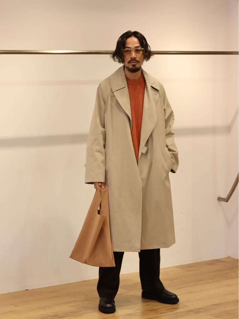 【値引き交渉可能】COMOLI コモリ タイロッケンコート　サイズ3・L