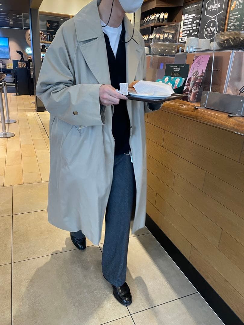 【値引き交渉可能】COMOLI コモリ タイロッケンコート　サイズ3・L