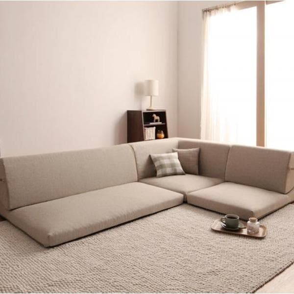 最安値！新品！送料込み！ ローソファー 3人掛け ソファーベット カウチ 15