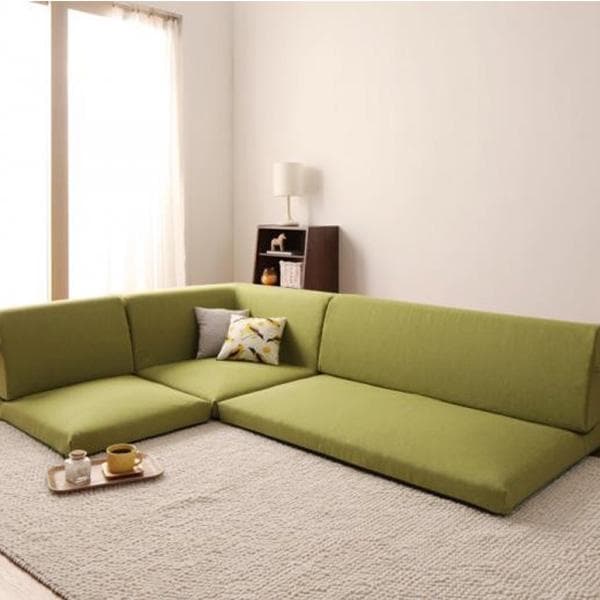 最安値！新品！送料込み！ ローソファー 3人掛け ソファーベット カウチ 15