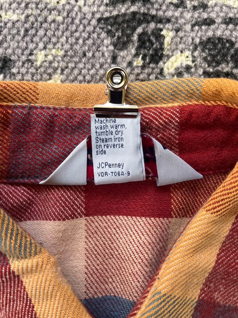 【80’s～/used】BIGMAC　ヘビーネルシャツ　USA製