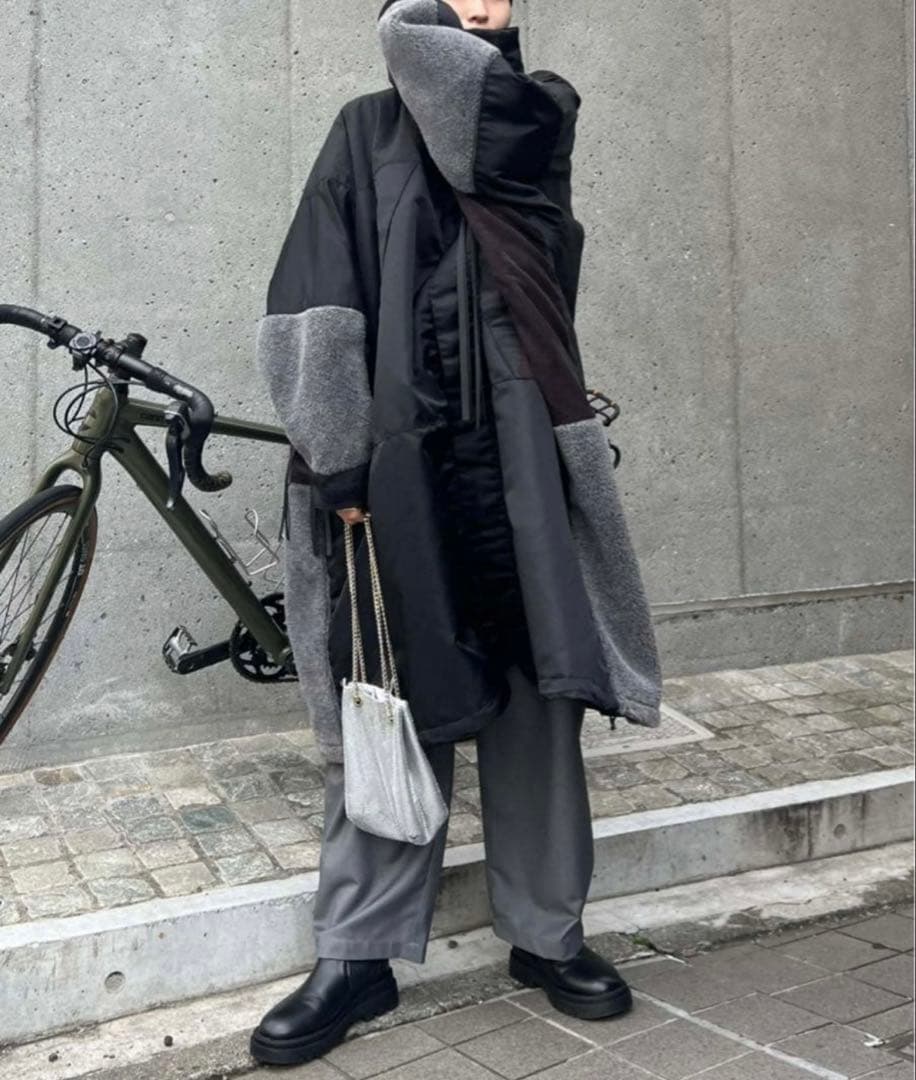 ★v★etsinta/エシンタ　モンスター中綿オーバーコート　M