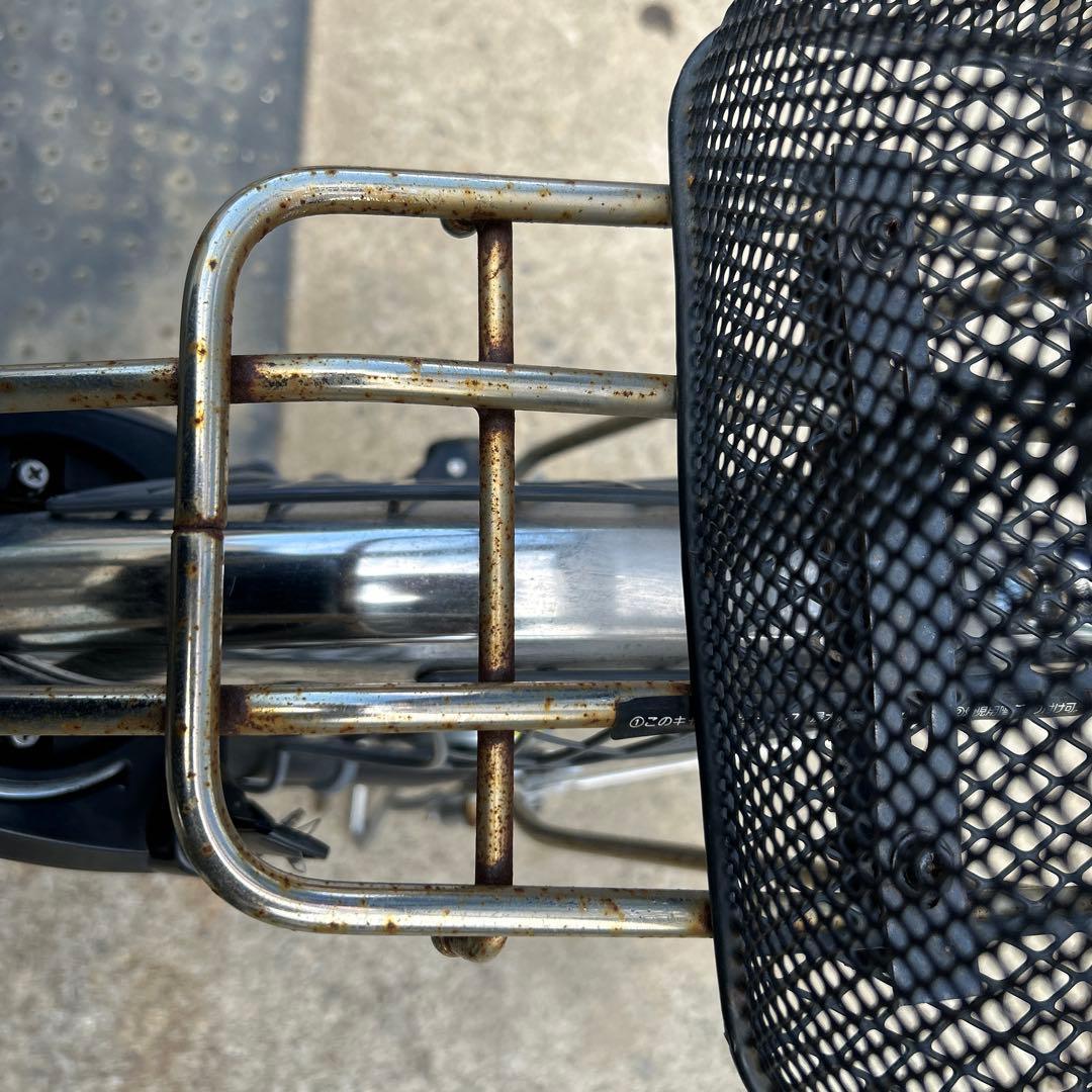 電動アシスト自転車 シティタイプ 黒 26インチ