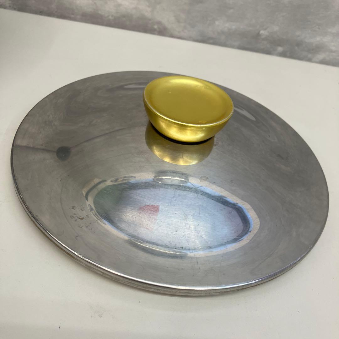 昭和レトロ クーンリコン鍋 深鍋 深型 ステンレス キッチン 調理 雑貨