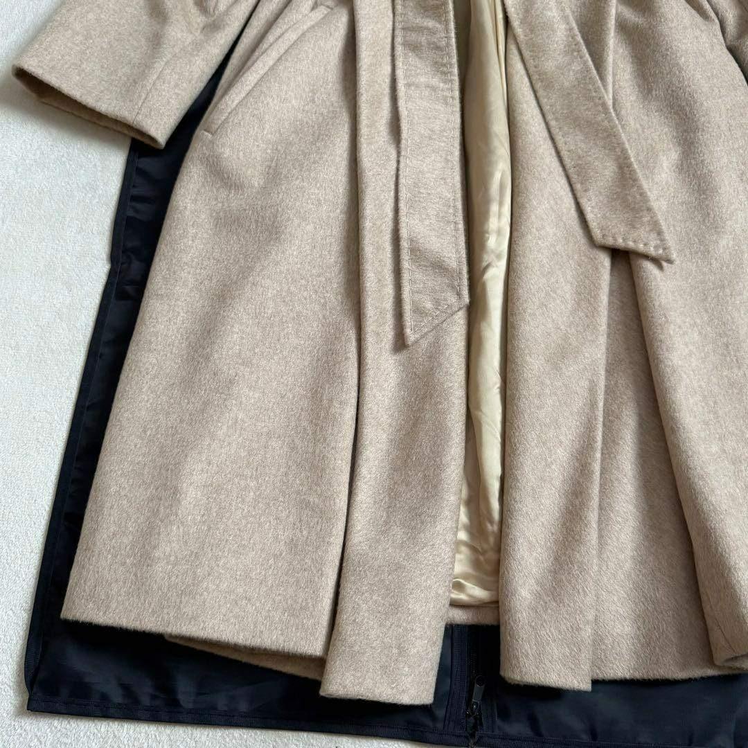 【極美品】MAX MARA STUDIO カシミア100% ラップコート 40