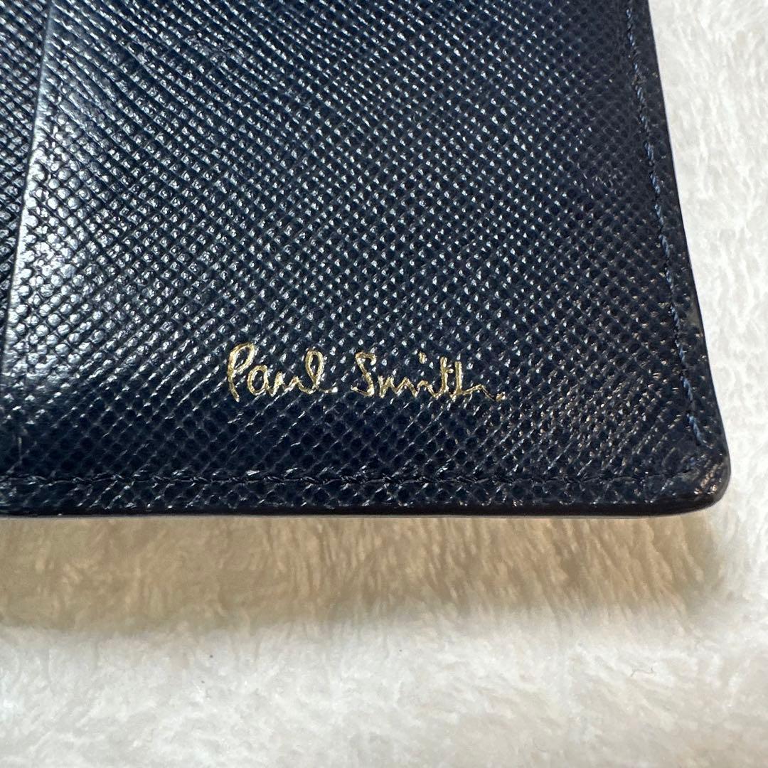 Paul Smith ポールドローイング 二つ折り財布 L字ファスナー