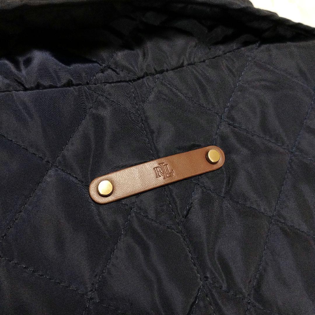 ★メルめる様★RALPH LAUREN エンブレム キルティング 金ボタン 紺