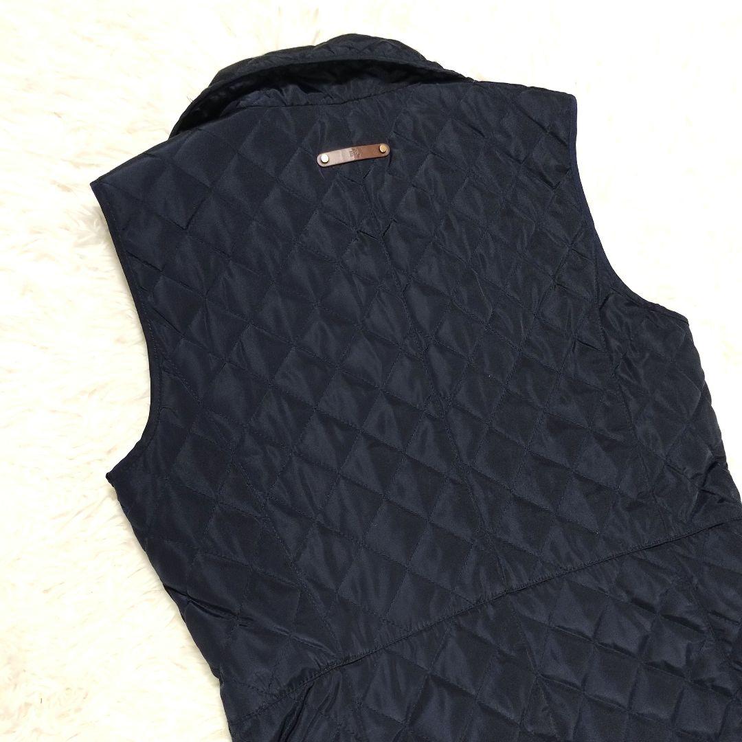 ★メルめる様★RALPH LAUREN エンブレム キルティング 金ボタン 紺