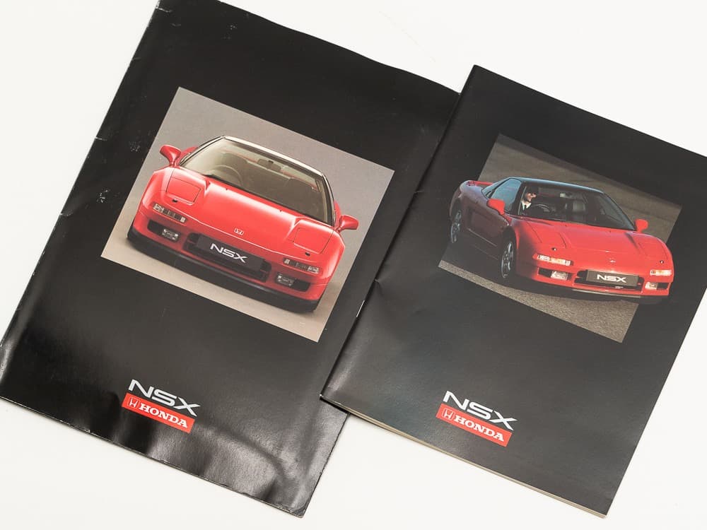 ホンダ NSX バーミンガム ローンチ1990 プレスキット 招待状付