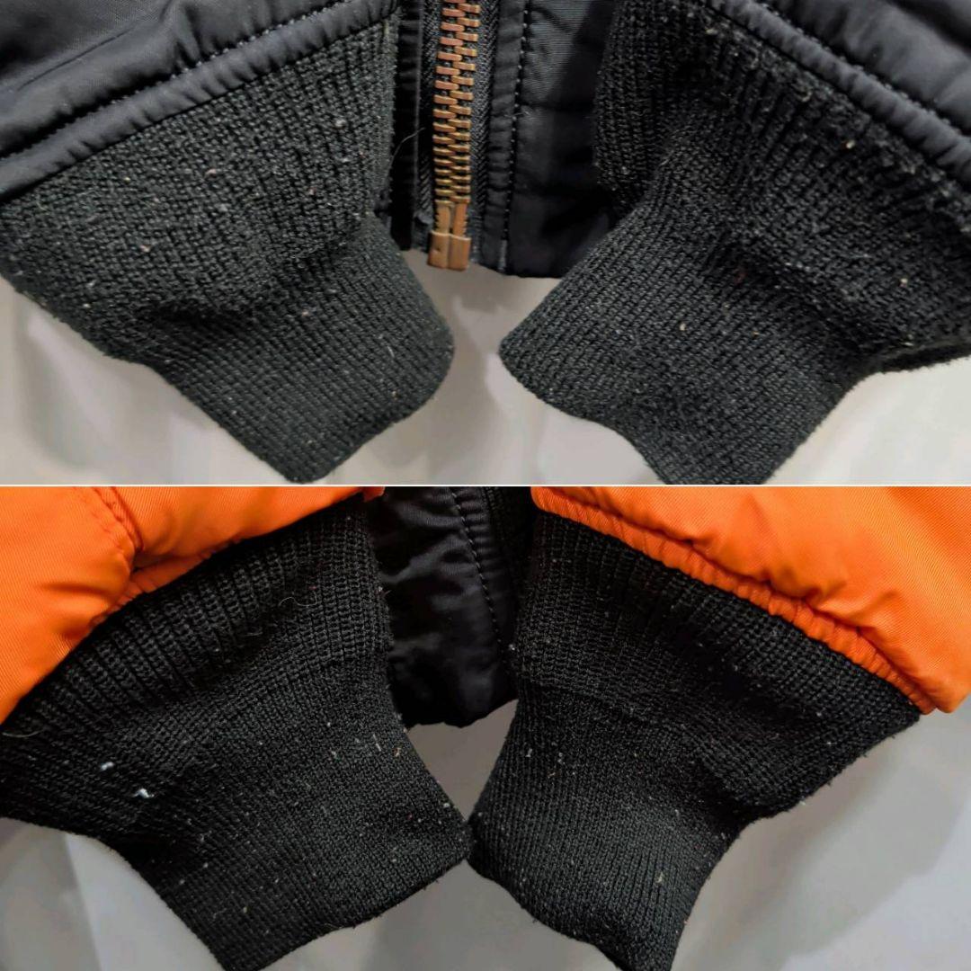 ALPHA アルファ リバーシブル MA-1 フライトジャケット L相当