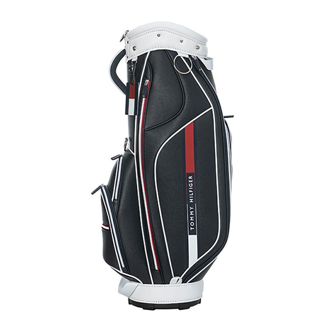 新品 トミーヒルフィガーゴルフ キャディバッグ THMG5SC4 ネイビー