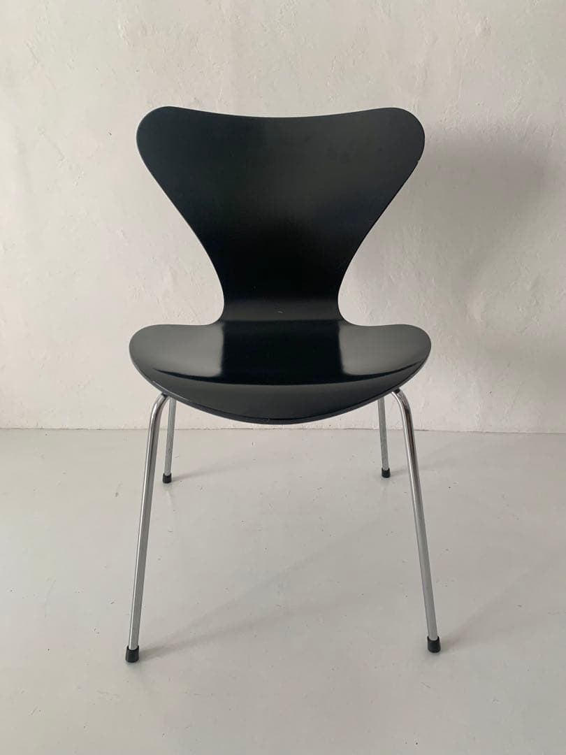 FRITZ HANSEN (フリッツハンセン) セブンチェア ブラック5脚セット