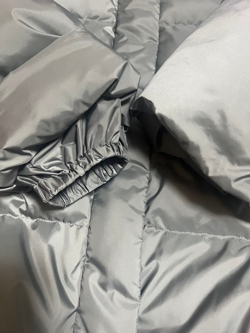 23区新品洗える/撥水加工シレータフタ コンパクト ダウンコート 32