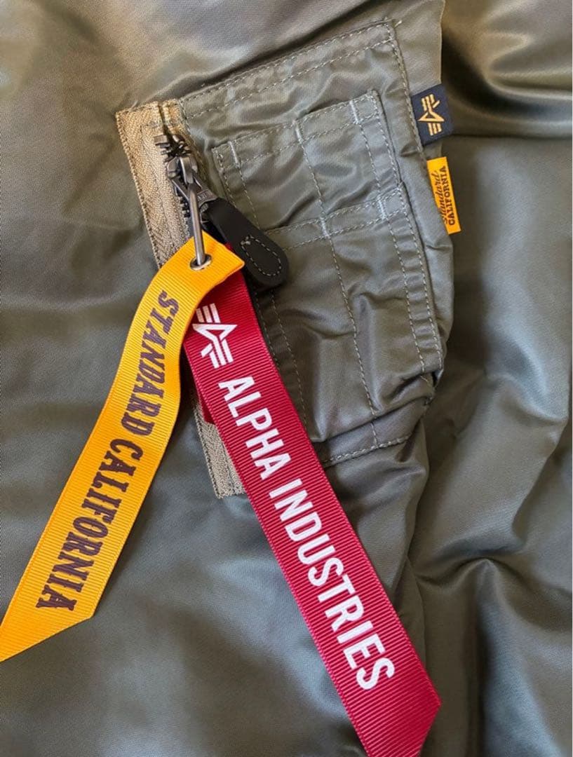 激レア‼️⭐️ ALPHA × Standard California MA-1 ⭐️