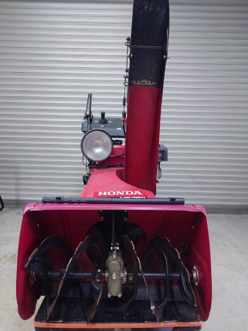 富山発　ホンダ除雪機　HS760ｎ　オーガガスダンパー　整備済み