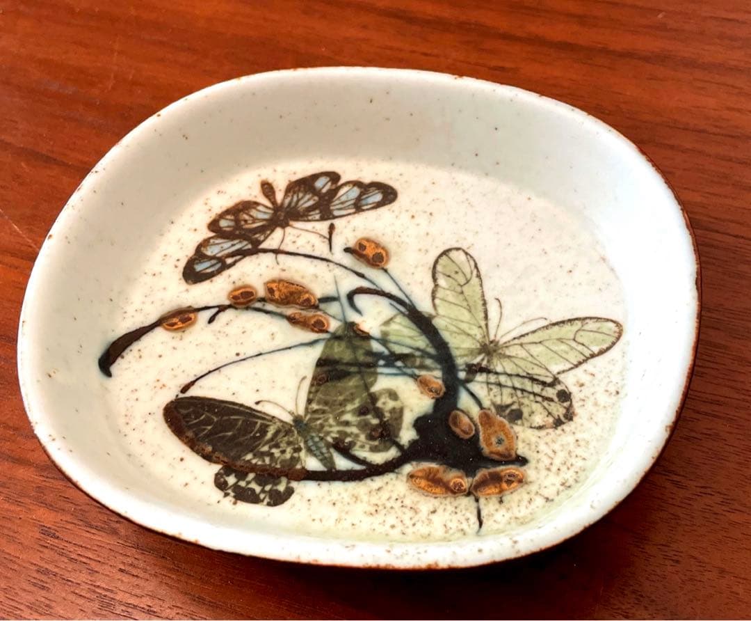 ロイヤルコペンハーゲン　Diana ダイアナ　テネラ　小皿　ニールストーソン　蝶