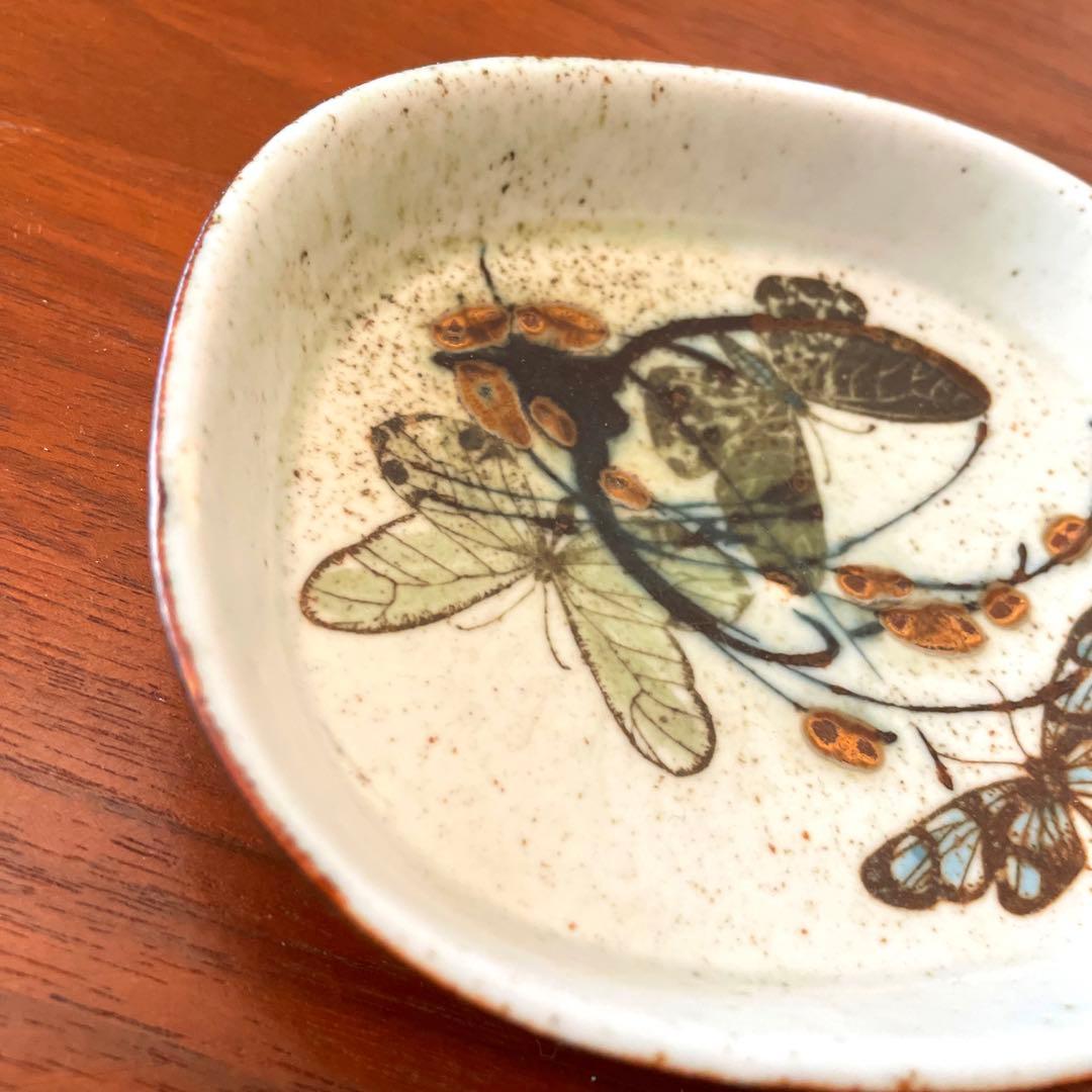 ロイヤルコペンハーゲン　Diana ダイアナ　テネラ　小皿　ニールストーソン　蝶