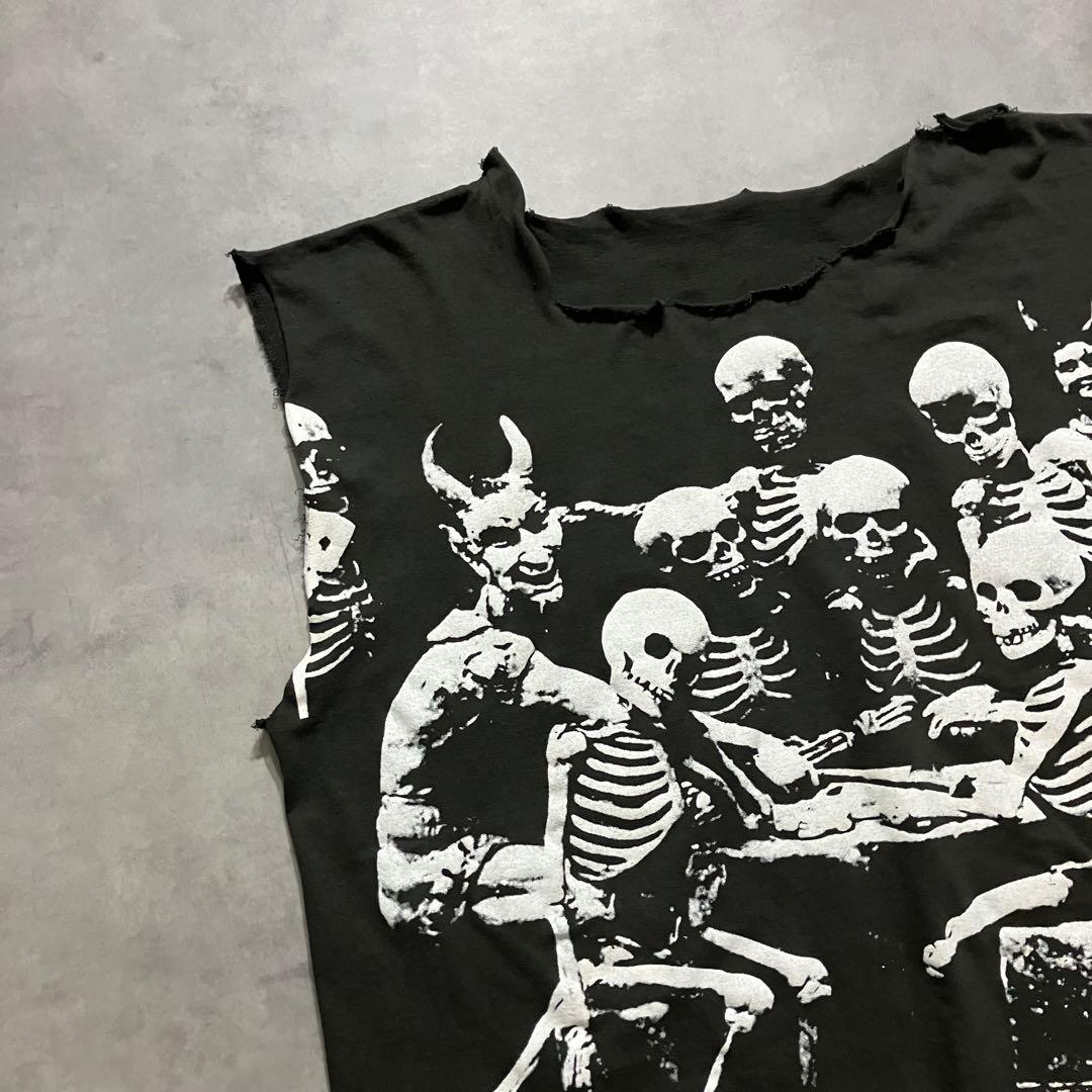 トップス 90s The Rolling Stones boro junk tee