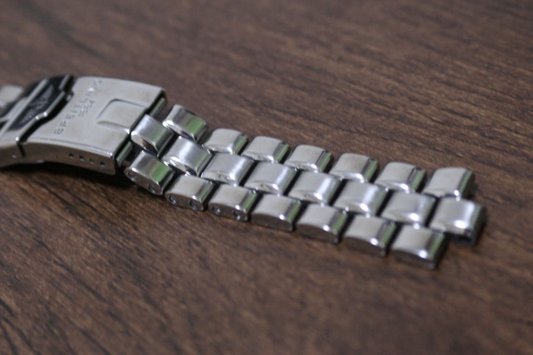 【ベルトのみ】ブライトリング　純正ステンレスベルト　20mm