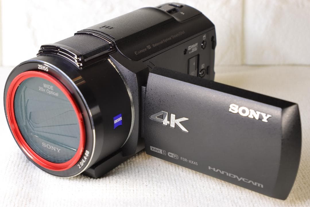わ*ん様 SONY　デジタル 4K ハンディーカム　FDR-AX45【新品】オプ