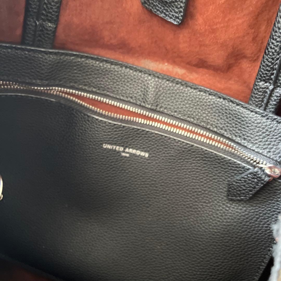 UNITED ARROWS マイクロファイバー 2WAYトート/ショルダー