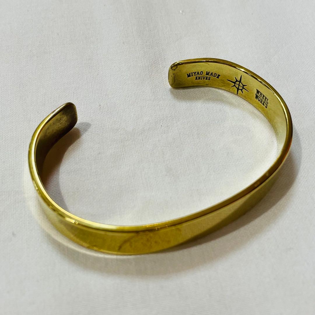 WHEEL WORKS ゴールド バングル