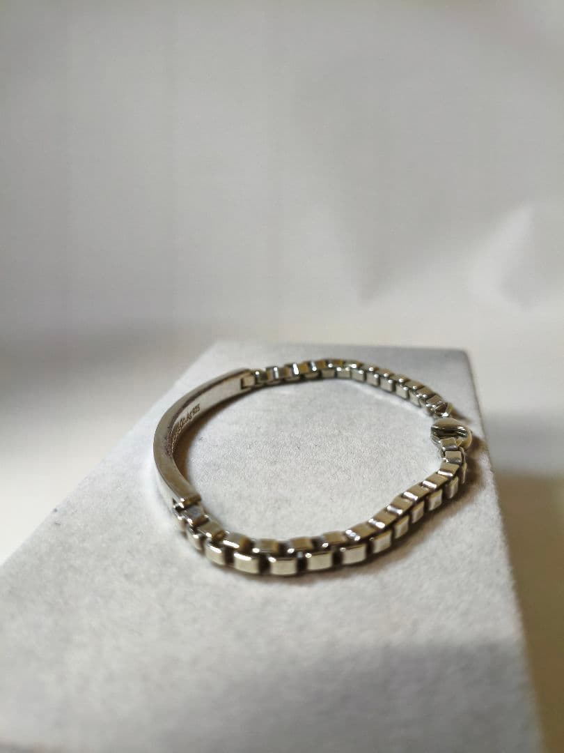 Tiffany & Co. ベネチアン リンク ID ブレスレット