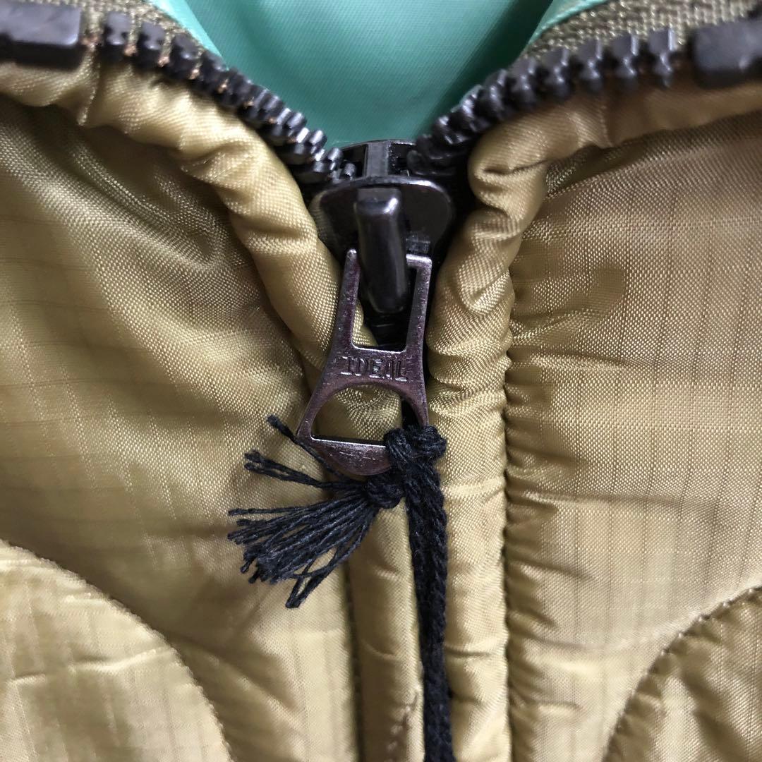 HOUSTON ヒューストン ベトジャン マップ地図柄 キルティング XXL