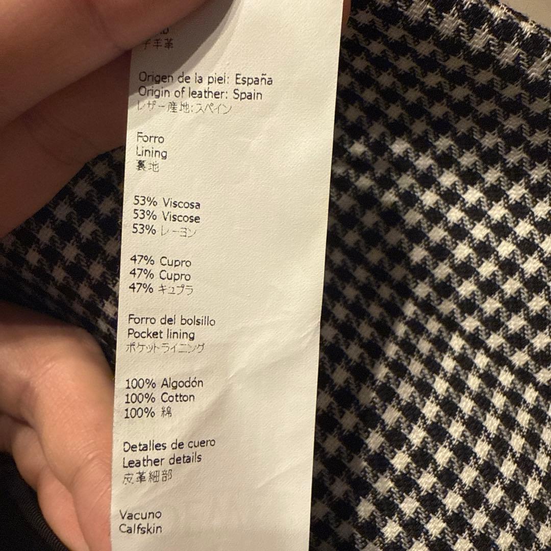 LOEWE ロエベウールシルク　ロングコート