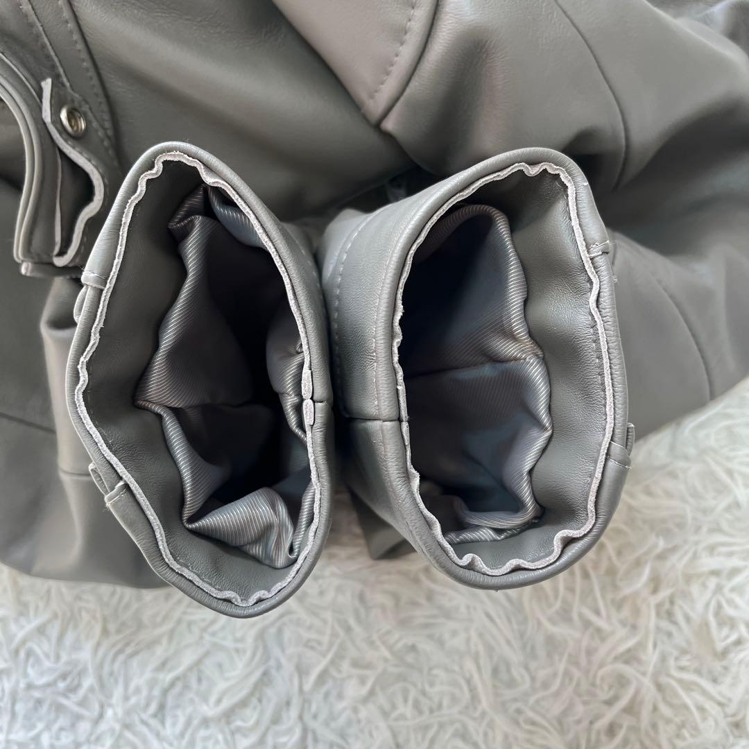 新品タグ付✨BUFFALO BOBS レザージャケット シングルライダース モカ