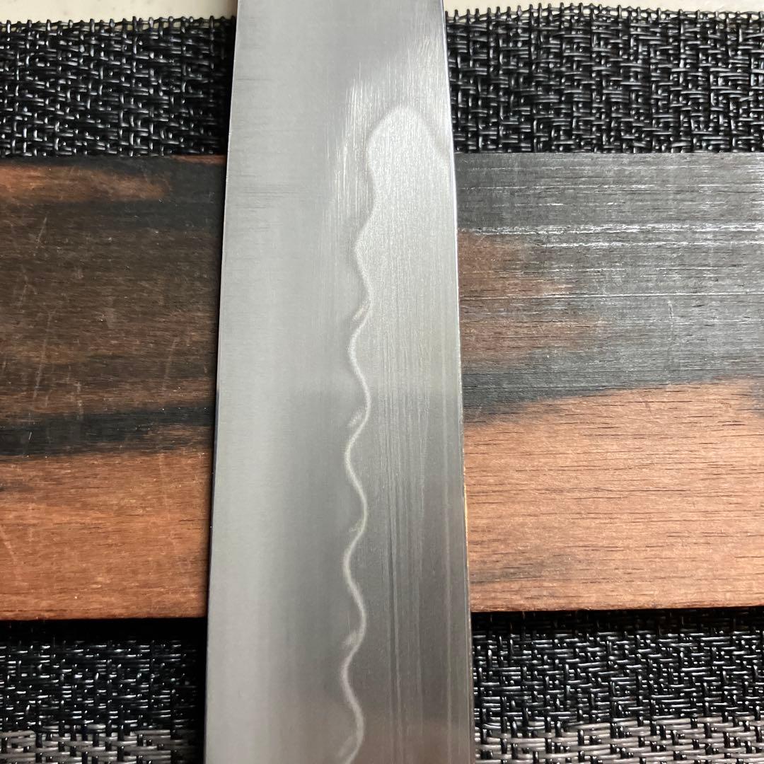 本焼　柳刃包丁　池田美和　白ニ鋼　天然砥石で研ぎ済み！