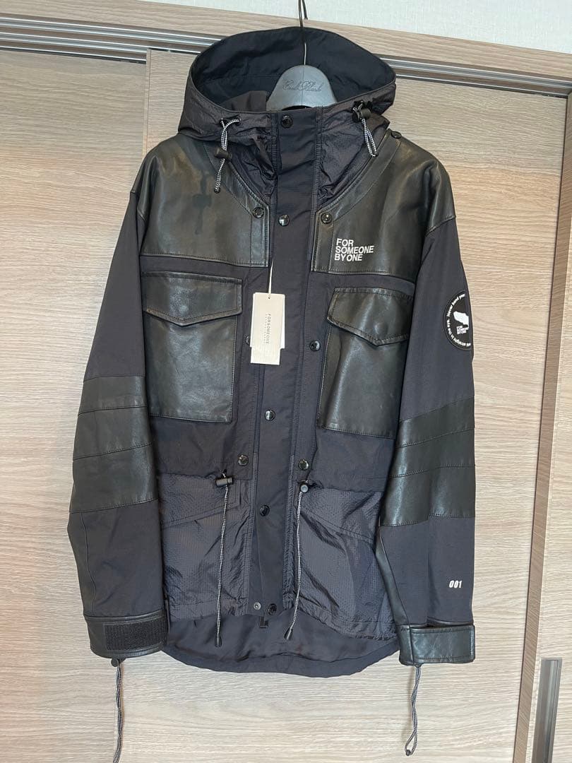 FORSOMEONE DOCKING MOUNTAIN JACKET ブラック