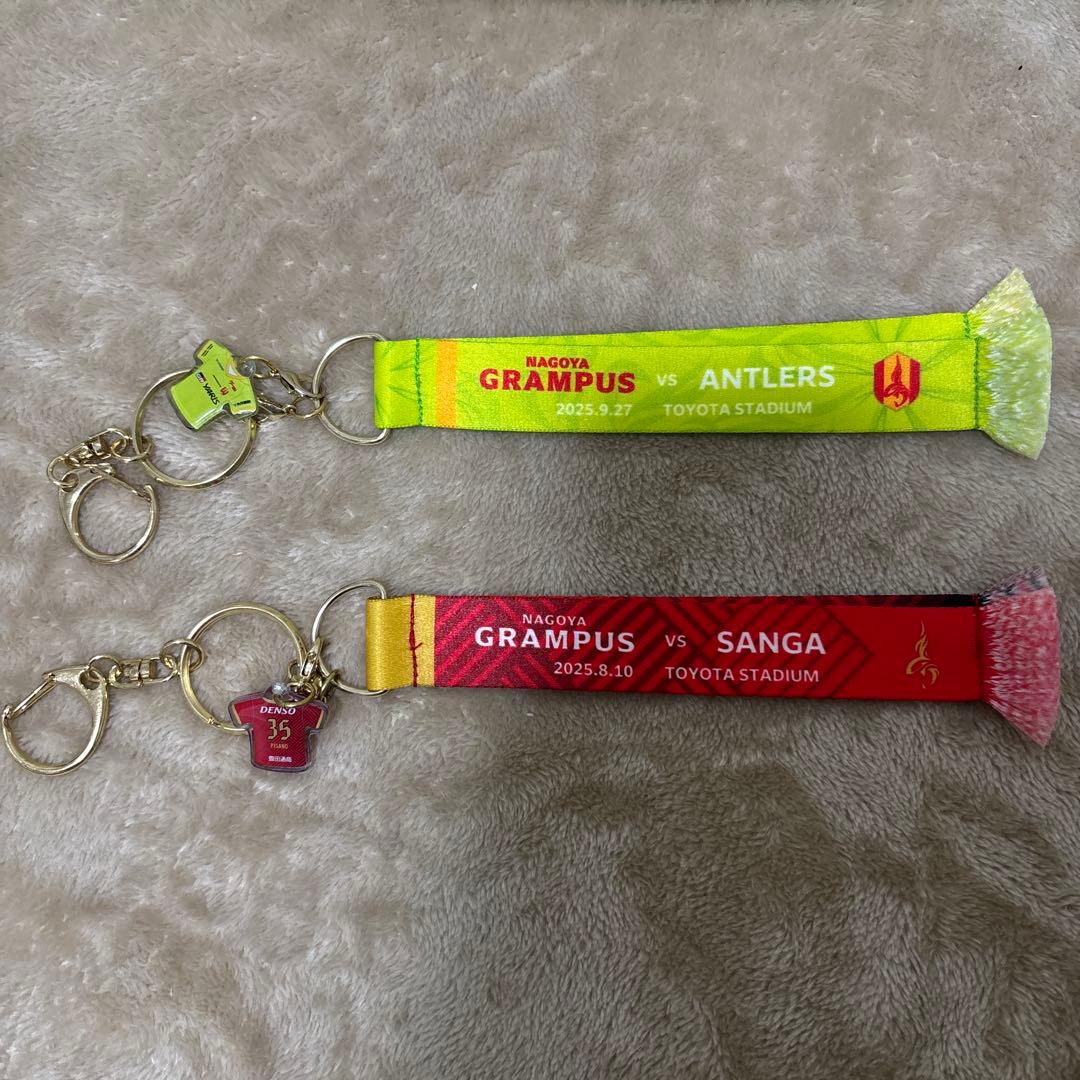 名古屋グランパス2025オーセンティックユニフォーム ＋マッチデーキーホルダー