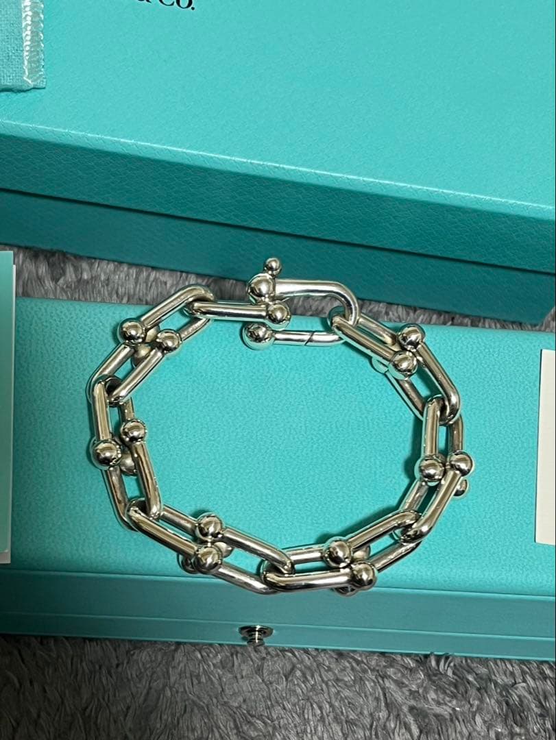 ティファニー ハードウェア ラージリンク ブレスレット TIFFANY&Co.