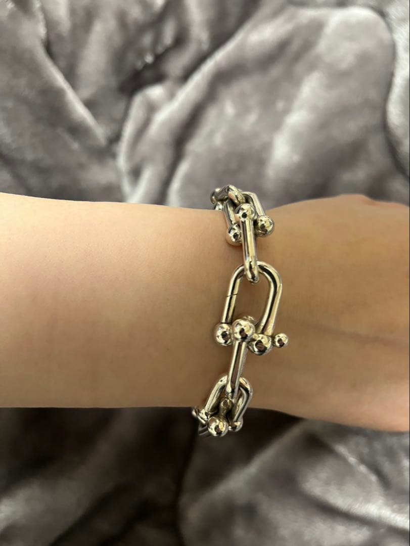 ティファニー ハードウェア ラージリンク ブレスレット TIFFANY&Co.